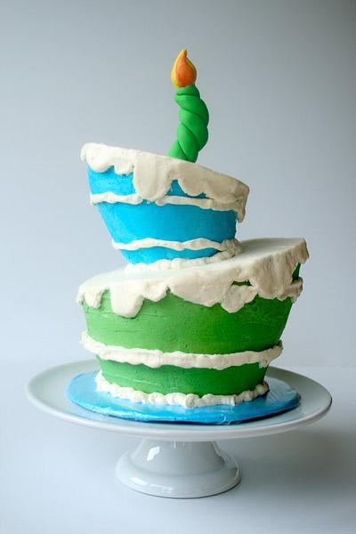 Seuss style smash cake - Cake by Rachel Skvaril