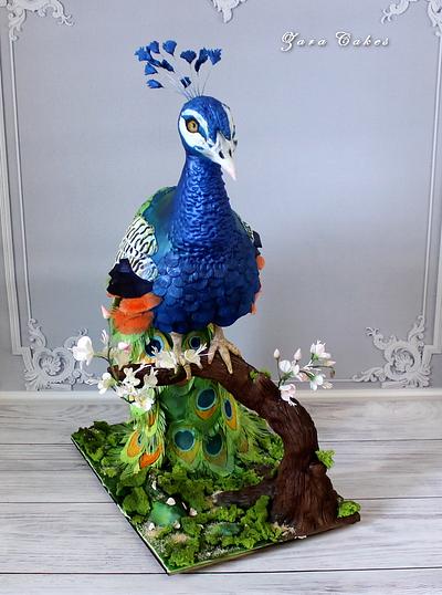 Peacock) - Cake by Zara