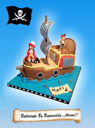 Jake And The Neverland Pirates ship cake - Cake by Bezmerelda