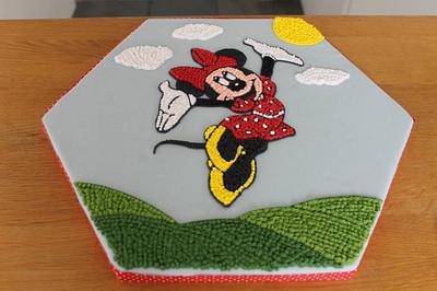 Minnie Mouse picture frame - Cake by One of a kind Cakes by Lyn