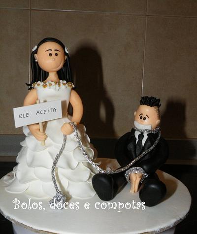 Wedding top - Cake by bolosdocesecompotas