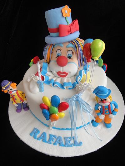 Clown cake  - Cake by Bella 