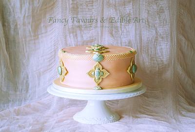 Layered gemstone cake - Cake by AAAXXX