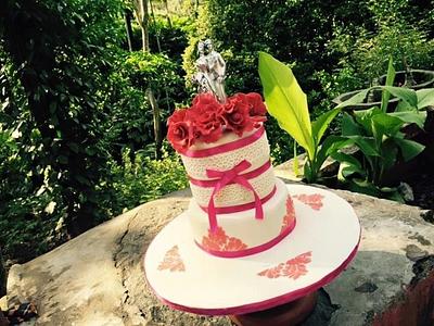 Wedding cake - Cake by susheela stephen