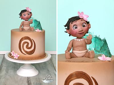 Little Vaiana - Cake by Lorna