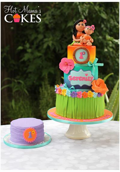 Luau 1st Birthday  - Cake by Hot Mama's Cakes