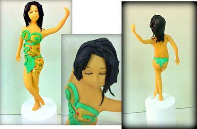 Woman sculpture free - Cake by Nivo
