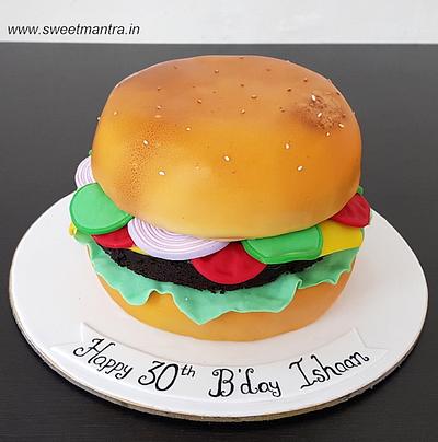 Burger King cake - Cake by Sweet Mantra Customized cake studio Pune