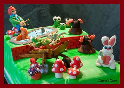 Kenny's Garden - Cake by Laura Young