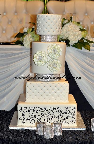 Elaborate Wedding Bling - Cake by CBD