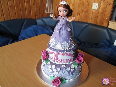 Sofia the First Princess  - Cake by Mary Yogeswaran