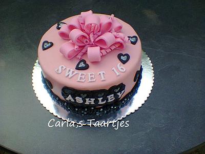sweet 16 - Cake by Carla 