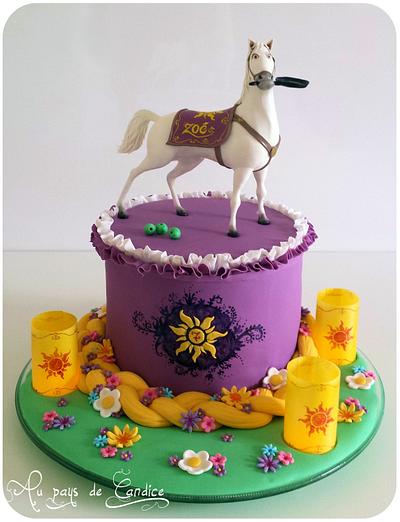 Maximus & Rapunzel cake - Cake by Au pays de Candice