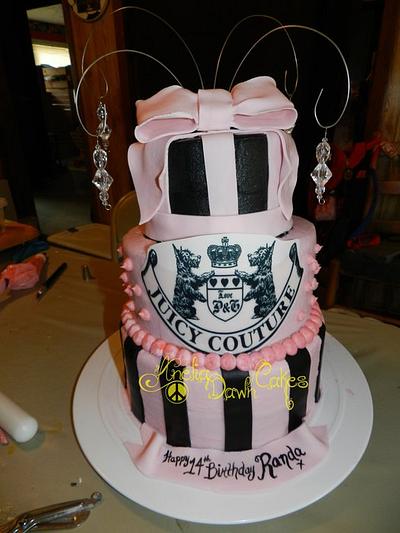Juicy Couture cake - Cake by AneliaDawnCakes