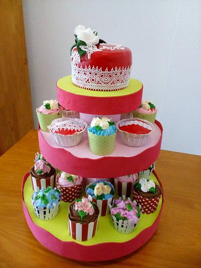 CUPCAKE ASSORTMENT - Cake by Camelia