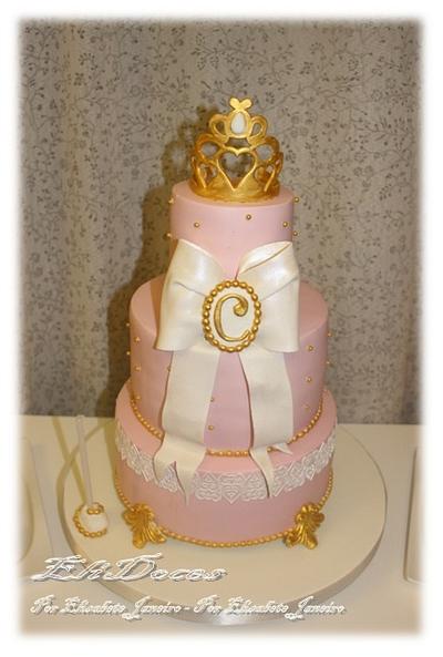 Baby Glamour CAke - Cake by EliDoces - Elisabete Janeiro