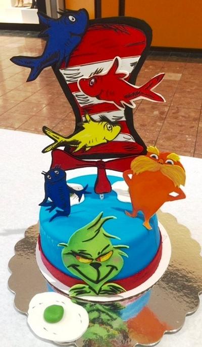 Dr. Seuss Demo Cake - Cake by Fun Fiesta Cakes  