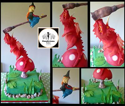 Gravity Defying - Cake by Sweet Foxylicious