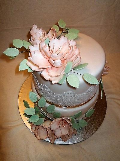 Svadobná torta. - Cake by Jannette