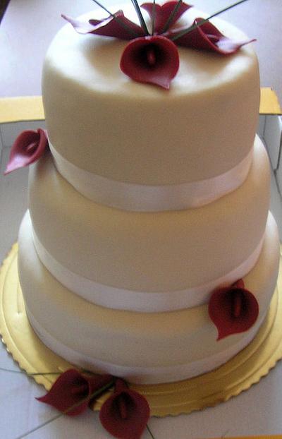 Wedding cake  - Cake by Anka
