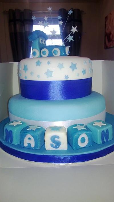 naming day cake - Cake by maggie thompson