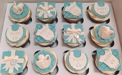 Baby & Co Inspired Baby Shower Cupcakes - Cake by MariaStubbs