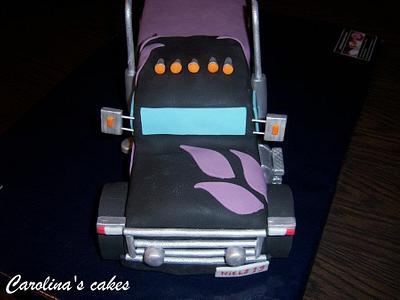 The playboy's truck ... - Cake by Carolina Campos Oliveira