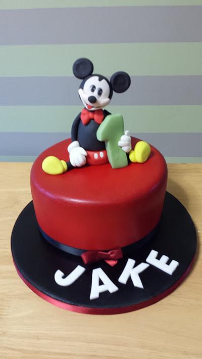 Mickey Mouse Cake - Cake by Cacalicious