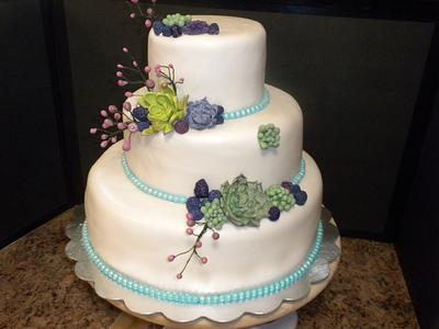 Cactus & Berries - Cake by CakeJeannie