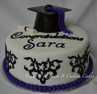 Graduation cake - Cake by cakemomof5
