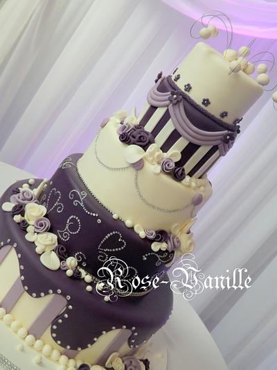 circus in purple - Cake by cindy