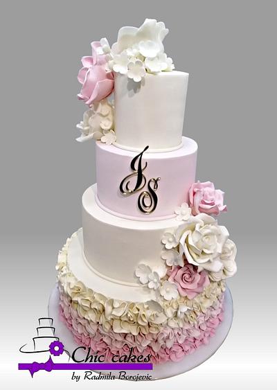 Wedding cake..... - Cake by Radmila