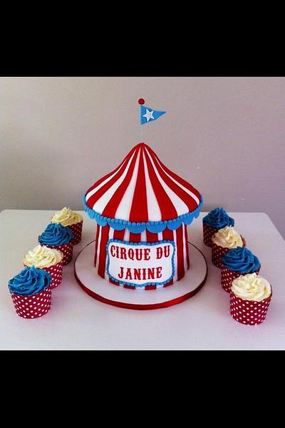 Janine's circus!  - Cake by Kat Pescud