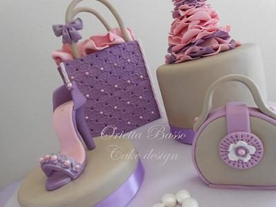 I love shopping - Cake by Orietta Basso