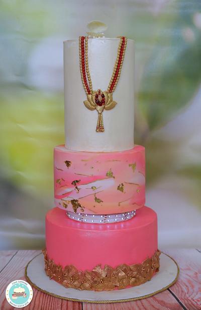 Bejeweled Sheen Beauty by Vandana Jain - Cake by Cakesapphire