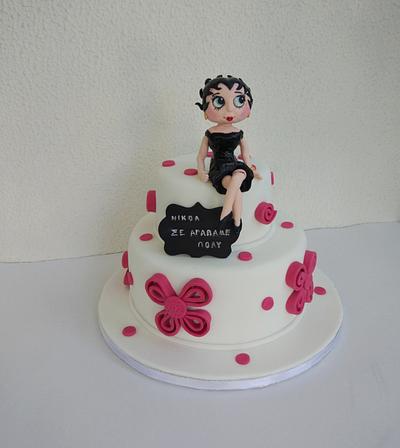 Betty Boop - Cake by nef_cake_deco