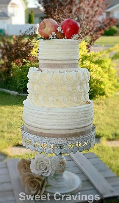 County Wedding - Cake by mycravings
