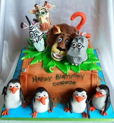 Madagascar - Cake by Carrie-Anne Dallas