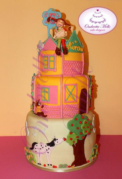 Pippicalzelunghe House - Cake by OMBRETTA MELLO