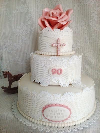 Anniversary cake - Cake by Daphne