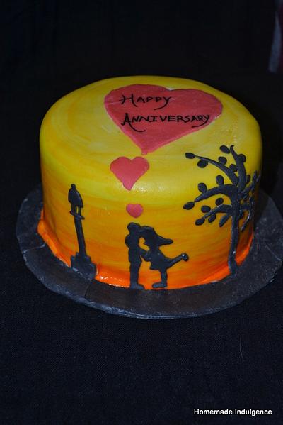 An evening of Romance.. - Cake by Renuka Kulkarni