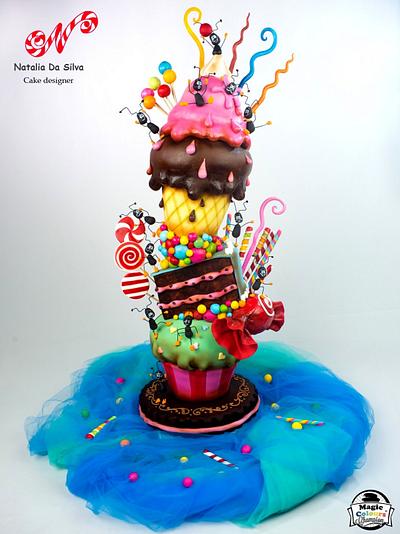 "Sweets and Ants" - Cake by Natalia Da Silva Carmona