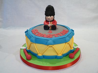 TOY DRUM AND TOY SOLDIER CAKE - Cake by Grace's Party Cakes