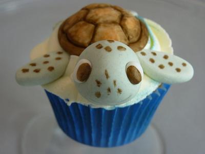 Baby Turtle Cupcakes - Cake by CodsallCupcakes
