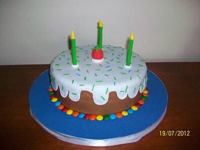 Birthday cake - Cake by Adriana Vigas