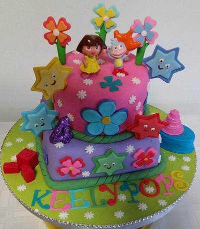 Dora the Explorer cake - Cake by CupCake Garage