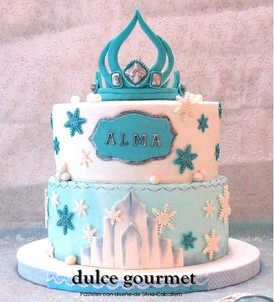 Frozen princess - Cake by Silvia Caballero