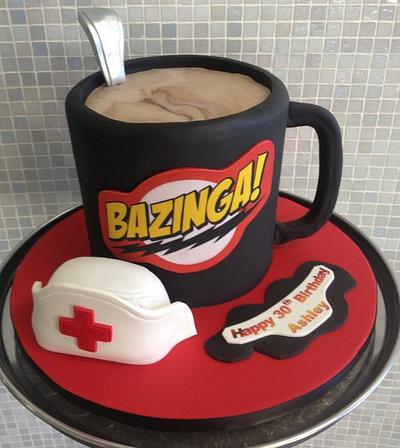 Bazinga! - Cake by Over The Top Cakes Designer Bakeshop