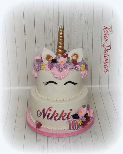 Unicorn - Cake by Karen Dodenbier
