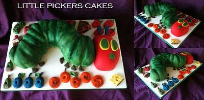 Hungry Caterpillar - Cake by little pickers cakes
